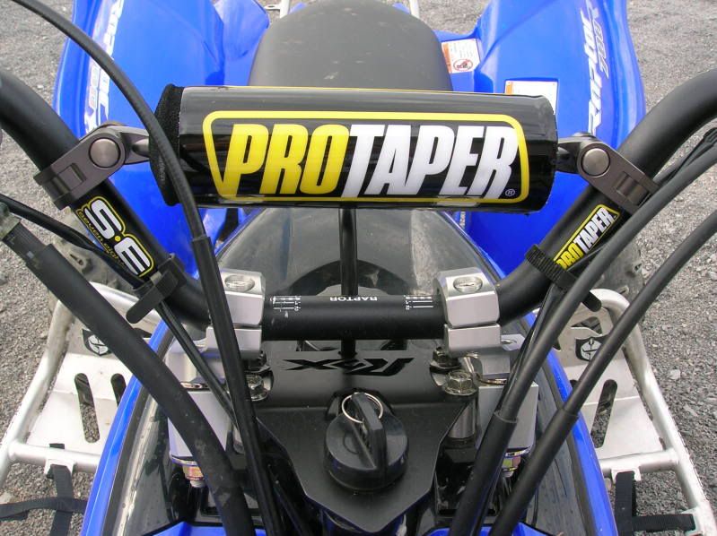 Pro taper bars with Rox Risers...?? Raptor Forum